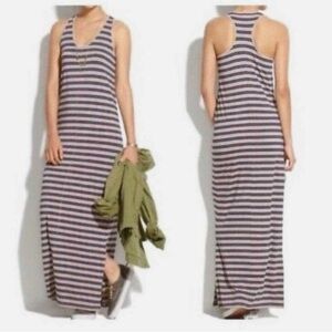 Madewell Striped Maxi Dress